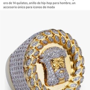 Gold and Silver Statement Ring